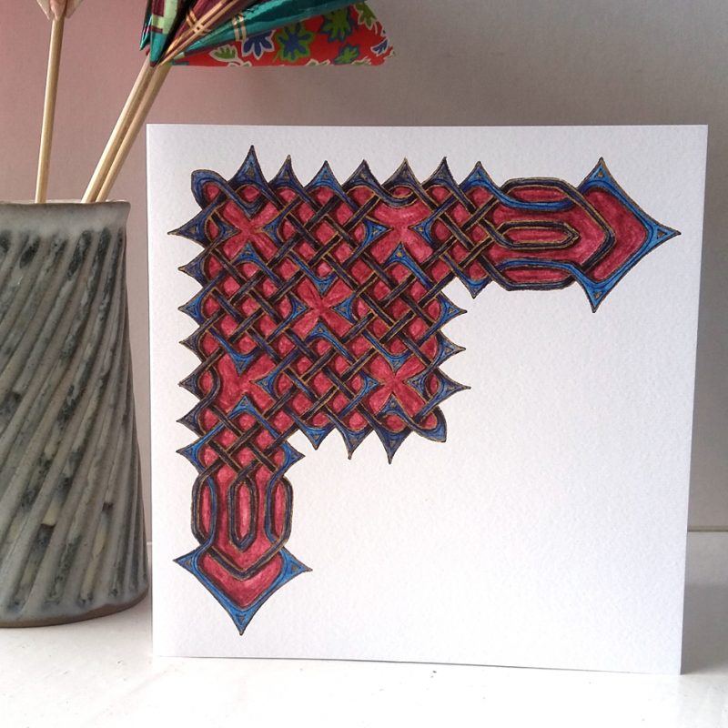 Celtic Corner greetings card
