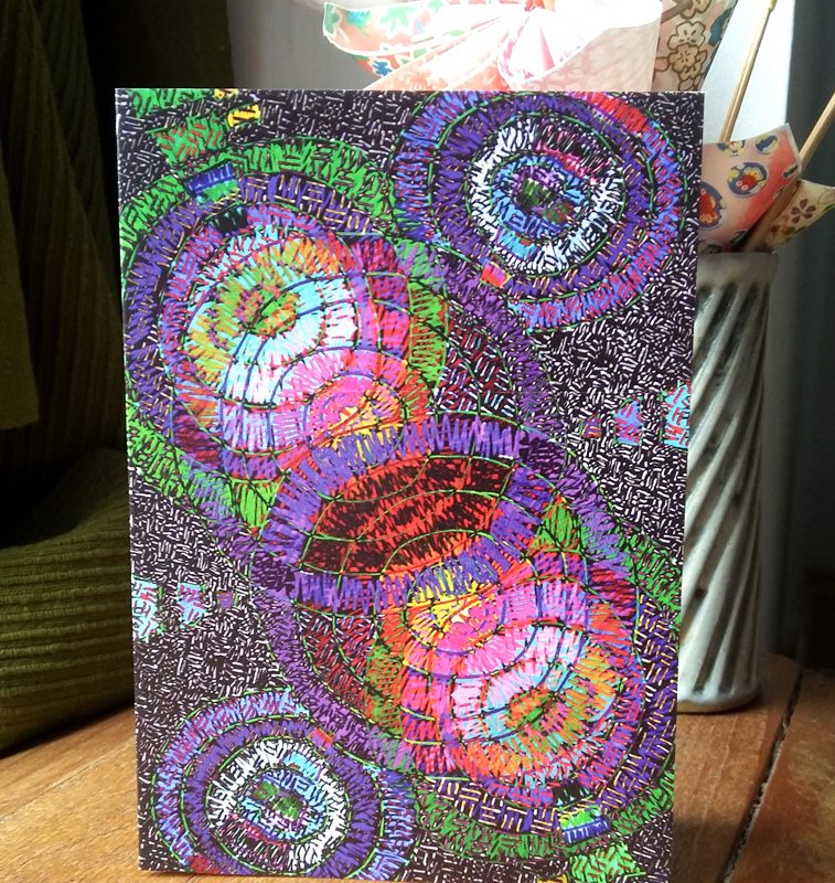Disco Doodles greetings card