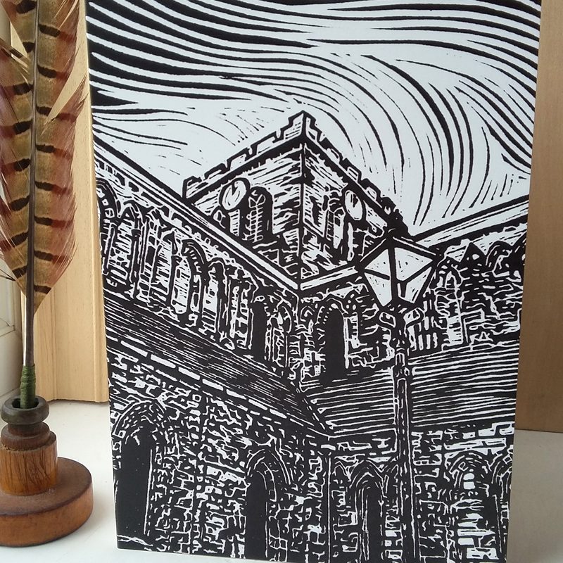Hexham Abbey A5 greetings card