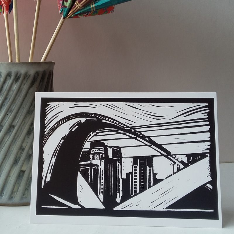 The Blink and The Baltic greetings card
